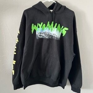 🔥🔥 Kanye West Wyoming 2018 Listening Party Rap Concert Tour Merch Hoodie Sz L